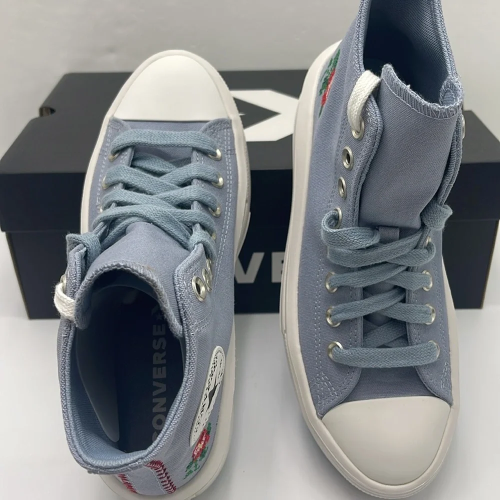 Converse WMNS High-Top Platform Sneakers A12571C CTAS MOVE HI WET STONE/WET STON